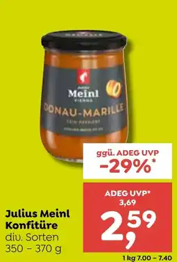 ADEG Julius Meinl Konfitüre Angebot