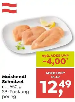 ADEG Maishendll Schnitzel Angebot