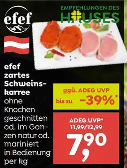 ADEG efef zartes Schweinskarree Angebot