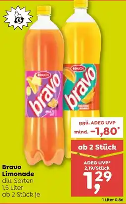 ADEG Bravo Limonade Angebot
