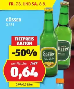 Hofer Gösser Naturtrüb Angebot