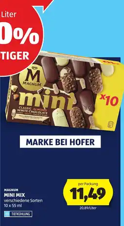 Hofer Magnum Mini Mix Angebot