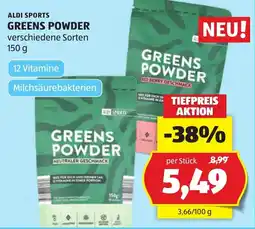 Hofer Greens Powder Angebot