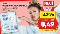 Hofer Lacura Augenpads/Tuchmaske Angebot