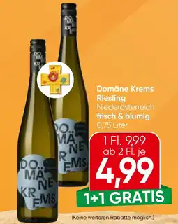 Spar Domäne Krems Riesling Angebot