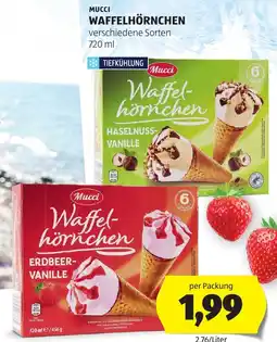 Hofer Mucci Waffelhörnchen Angebot