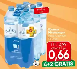 Spar Vöslauer Mineralwasser Angebot