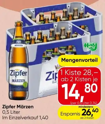 Spar Zipfer Märzen Angebot