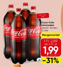 Spar Coca-Cola Limonaden Angebot