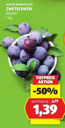 Hofer Zwetschken Angebot
