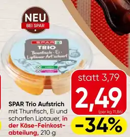 Spar SPAR Trio Aufstrich Angebot