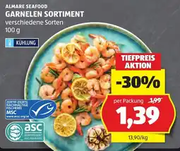 Hofer Almare Seafood Garnelen Sortiment Angebot