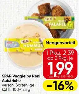 Spar SPAR Veggie by Neni Aufstriche Angebot