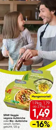 Spar SPAR Veggie vegane Aufstriche Angebot