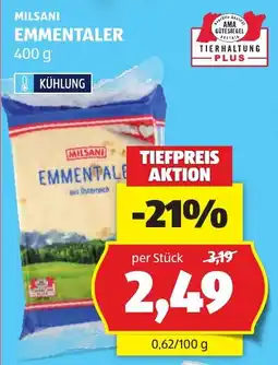 Hofer Milsani Emmentaler Angebot