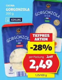 Hofer Cucina Gorgonzola Angebot