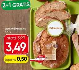 Spar Spar walnussbrot Angebot