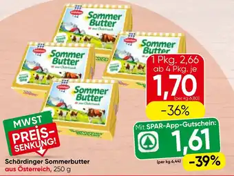 Spar Schärdinger Sommerbutter Angebot