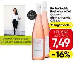 Spar Benita Sophie Rosé alkoholfrei Angebot
