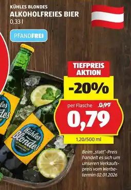 Hofer Kühles Blondes Alkoholfreies Bier Angebot