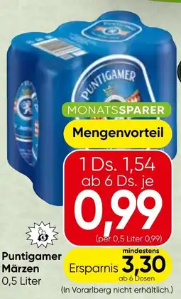 Spar Puntigamer märzen Angebot