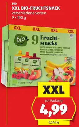 Hofer bio Frucht-snacks Angebot