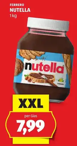 Hofer Ferrero Nutella Angebot
