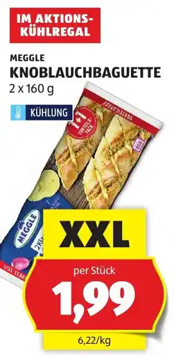 Hofer Meggle Knoblauchbaguette Angebot