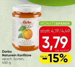Spar Darbo Naturrein Konfitüre Angebot