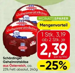 Spar Schärdinger Geheimratskäse Angebot