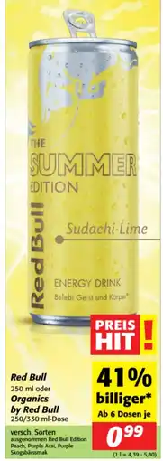 Nah&Frisch Red bull the summer edition Angebot
