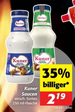 Nah&Frisch Kuner Saucen Angebot