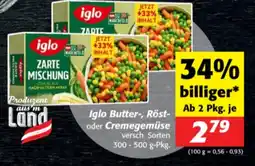 Nah&Frisch Iglo Butter-, Röst- oder Cremegemüse Angebot