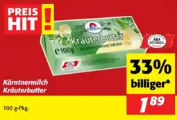 Nah&Frisch Kärntnermilch Kräuterbutter Angebot
