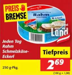 Nah&Frisch Jeden Tag Rahm Schmelzkäse-Eckerl Angebot
