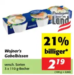 Nah&Frisch Wojnar's Gabelbissen Angebot