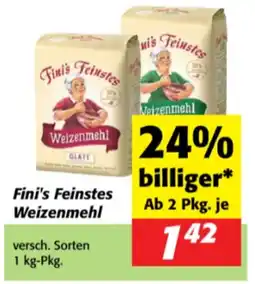 Nah&Frisch Fini's Feinstes Weizenmehl Angebot