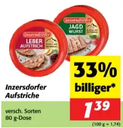 Nah&Frisch Inzersdorfer Aufstriche Angebot