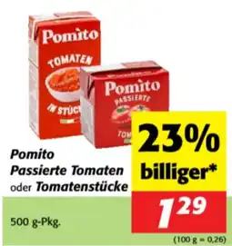 Nah&Frisch Pomito Passierte Tomaten oder Tomatenstücke Angebot