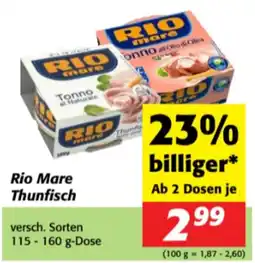 Nah&Frisch Rio Mare Thunfisch Angebot