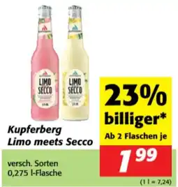 Nah&Frisch Kupferberg Limo meets Secco Angebot