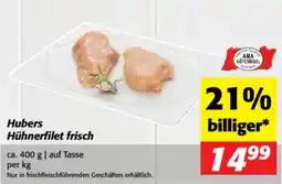 Nah&Frisch Hubers Hühnerfilet frisch Angebot