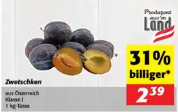 Nah&Frisch Zwetschken Produzent aus'm Land Angebot
