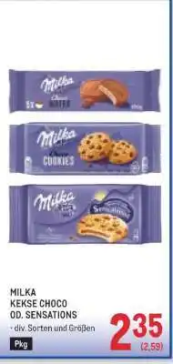 Metro MILKA KEKSE CHOCO OD. SENSATIONS Angebot