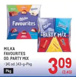 Metro MILKA FAVOURITES OD. PARTY MIX Angebot