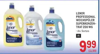 Metro LENOR PROFESSIONAL WEICHSPÜLER SUPERKONZENTRAT 200 WG Angebot