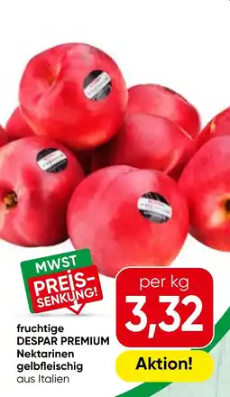 Spar fruchtige DESPAR PREMIUM Nektarinen gelbfleischig Angebot
