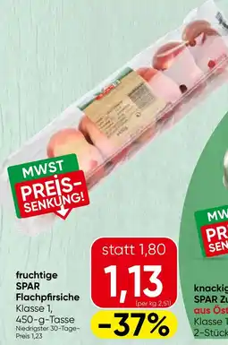 Spar fruchtige SPAR Flachpfirsiche Angebot