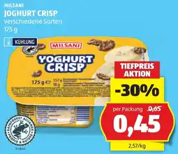 Hofer Milsani Joghurt Crisp Angebot