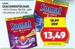 Hofer Somat Geschirrspültabs Angebot